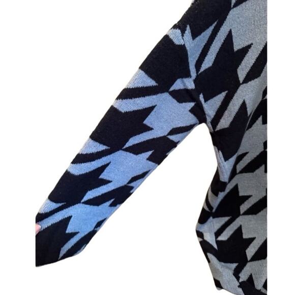 Birch NY Blue & Black sweater duster, Size 1X, new with tag - Picture 7 of 8